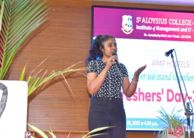 First year hostel students welcomed on freshers’ day