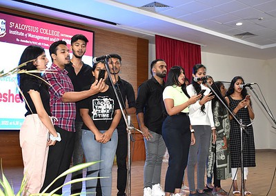 First year hostel students welcomed on freshers’ day