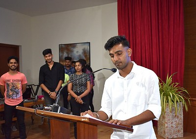 First year hostel students welcomed on freshers’ day