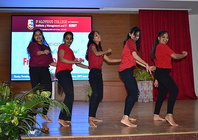 First year hostel students welcomed on freshers’ day