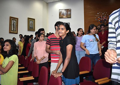 First year hostel students welcomed on freshers’ day