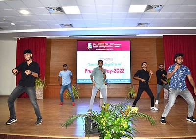 First year hostel students welcomed on freshers’ day