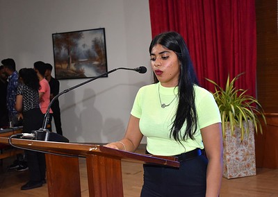 First year hostel students welcomed on freshers’ day