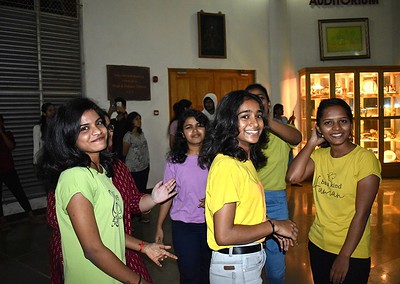 First year hostel students welcomed on freshers’ day
