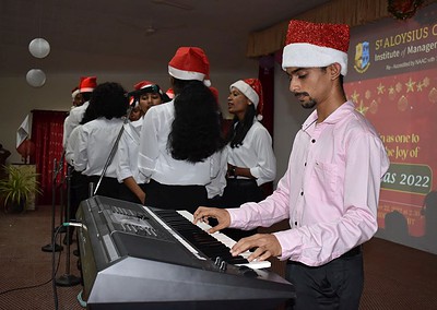 Christmas celebrations held; carols and Santa add to the cheer