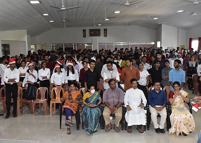 Christmas celebrations held; carols and Santa add to the cheer