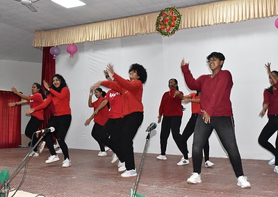 Christmas celebrations held; carols and Santa add to the cheer