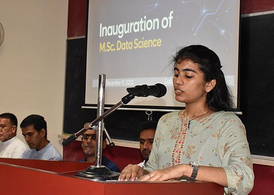 Data Science course inaugurated at AIMIT