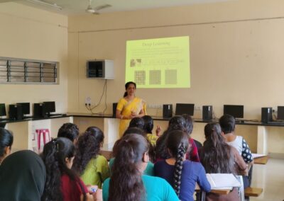 Dr Hemalatha conducts workshop at Govt Women Polytechnic College