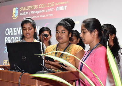 First year IT students take part in orientation