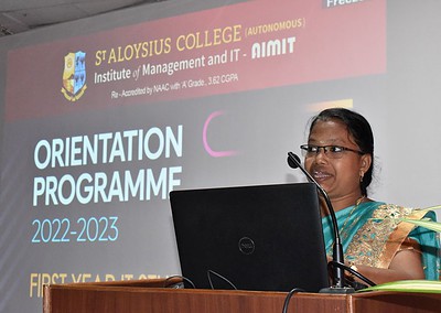 First year IT students take part in orientation