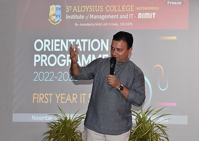 First year IT students take part in orientation