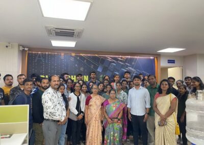 IT students go on a two-day industry visit