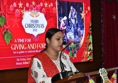 Time for giving and forgiving: AIMIT staff celebrate Christmas