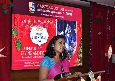 Time for giving and forgiving: AIMIT staff celebrate Christmas