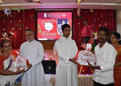 Time for giving and forgiving: AIMIT staff celebrate Christmas