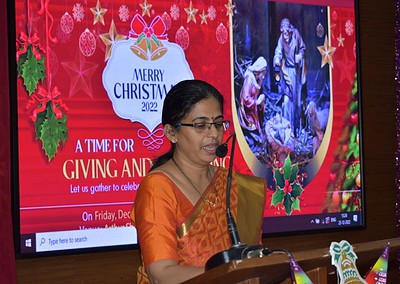 Time for giving and forgiving: AIMIT staff celebrate Christmas