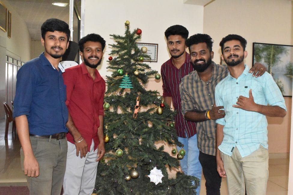 Christmas celebrations held; carols and Santa add to the cheer