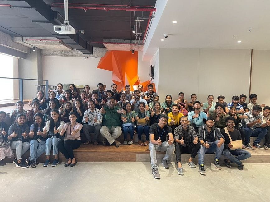 IT students go on a two-day industry visit