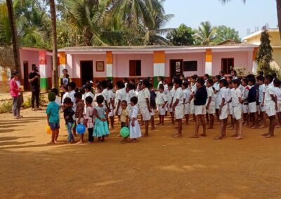 MBA students in Mundgod and Hangal for exposure programme