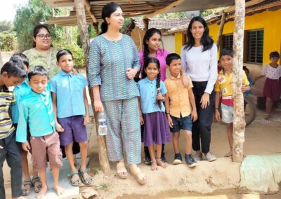 MBA students in Mundgod and Hangal for exposure programme