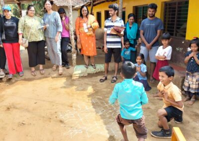 MBA students in Mundgod and Hangal for exposure programme