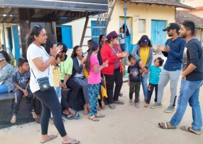 MBA students in Mundgod and Hangal for exposure programme