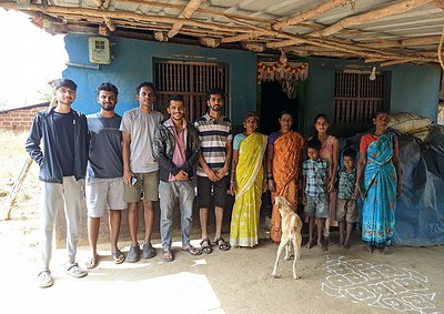 MBA students in Mundgod and Hangal for exposure programme