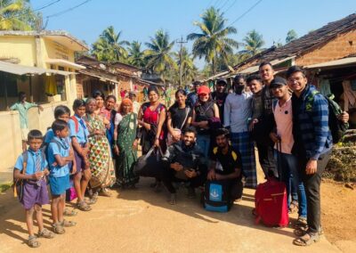 Rural immersion programme: IT students go to Mundgod-Hangal