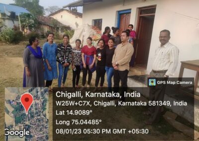 Rural immersion programme: IT students go to Mundgod-Hangal