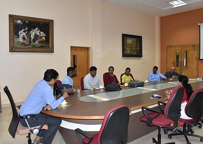 MResult staff interact with IT students