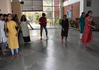Infovision flash mob held