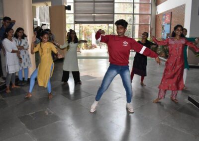 Infovision flash mob held