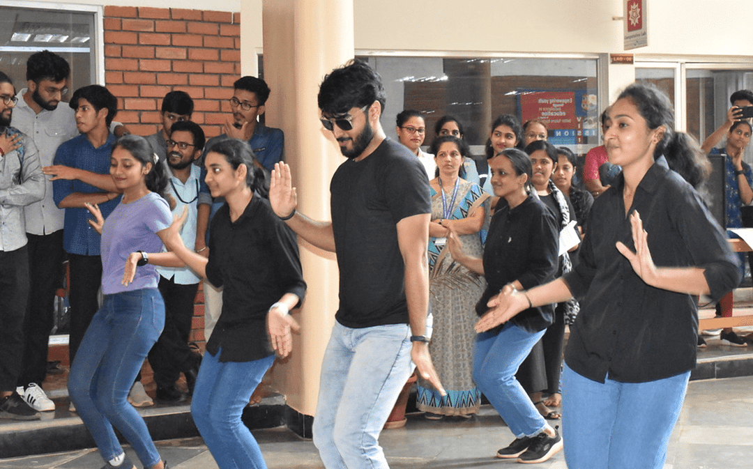 Infovision flash mob held