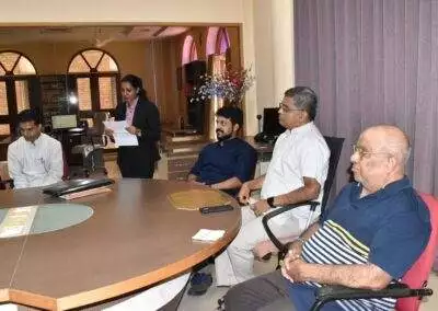 Dr (Fr) Kiran Coth takes charge as new Finance Officer