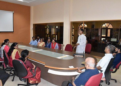 Dr (Fr) Kiran Coth takes charge as new Finance Officer