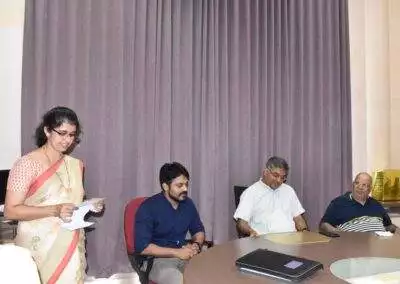 Dr (Fr) Kiran Coth takes charge as new Finance Officer