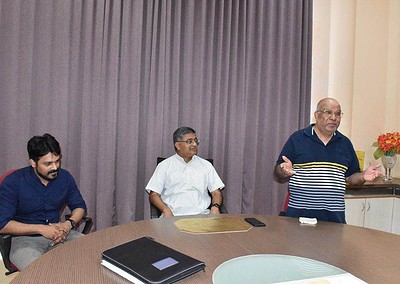 Dr (Fr) Kiran Coth takes charge as new Finance Officer