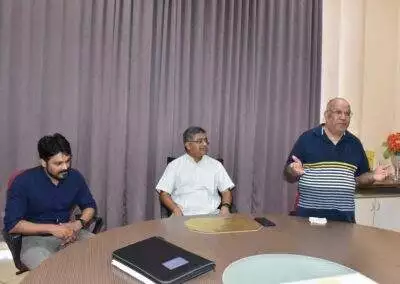 Dr (Fr) Kiran Coth takes charge as new Finance Officer