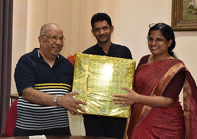 Dr (Fr) Kiran Coth takes charge as new Finance Officer