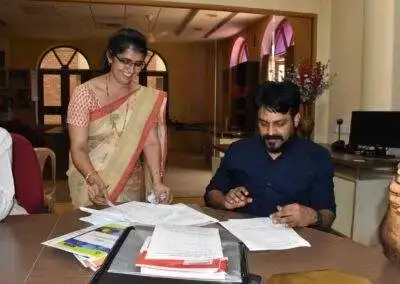 Dr (Fr) Kiran Coth takes charge as new Finance Officer