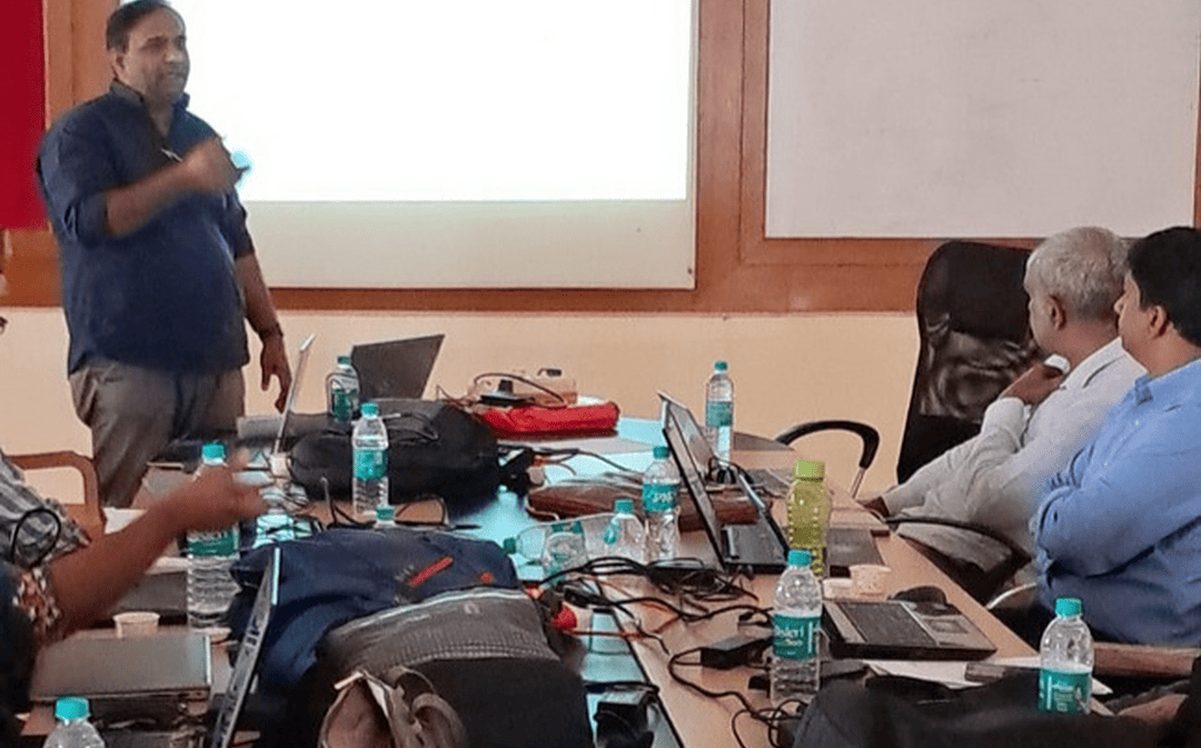 Dr Ruban resource person on AI at C-DART