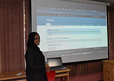 Bioinformatics workshop for UG students at AIMIT Centre