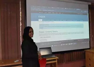 Bioinformatics workshop for UG students at AIMIT