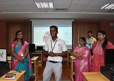 Bioinformatics workshop for UG students at AIMIT Centre