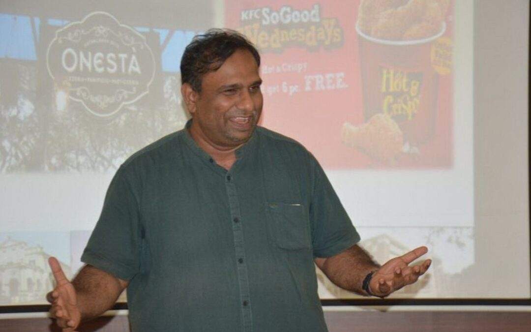 Dr.Ruban delivers talk on ‘Innovative teaching techniques’