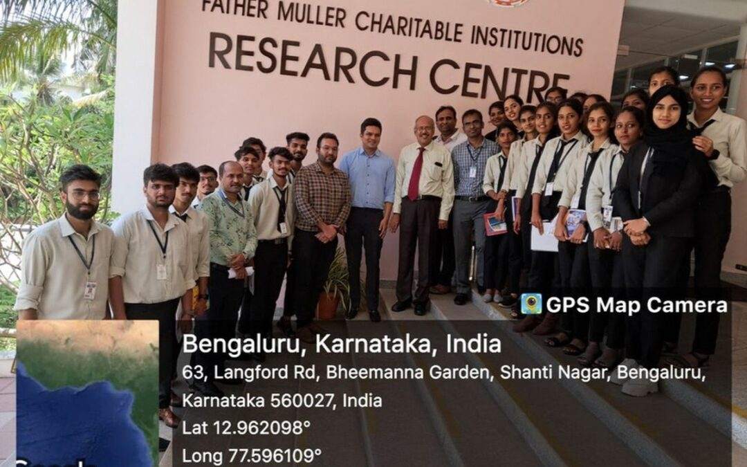 Soft Tech students visit Father Muller Research Cell and Simulation Centre