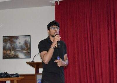 Academia interaction series: Joshua Salins speaks to MBA students