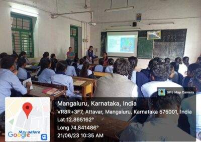 Anushree Raj speaks on bioinformatics