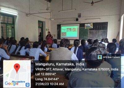 Anushree Raj speaks on bioinformatics